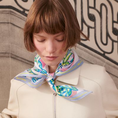 レディス, スカーフ、ショール＆マフラー, スカーフ＆シルク